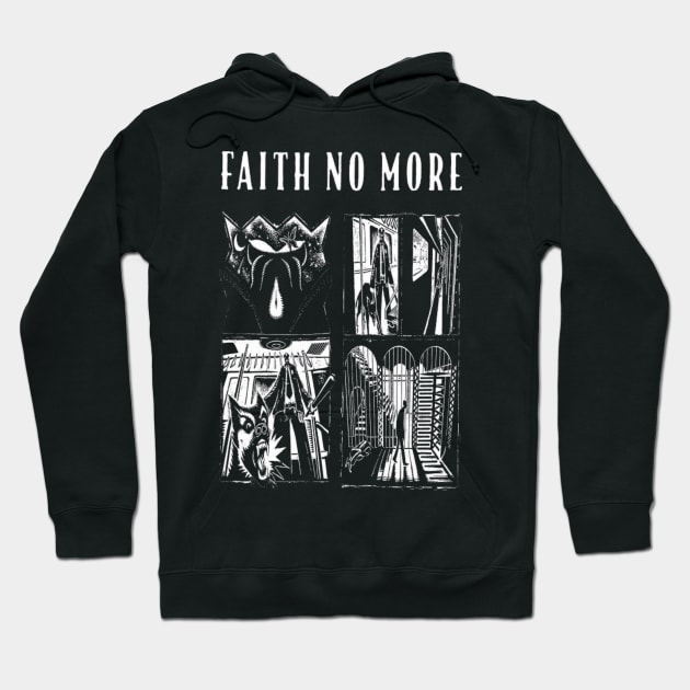 FAITH NO MORE MERCH VTG Hoodie by whimsycreatures